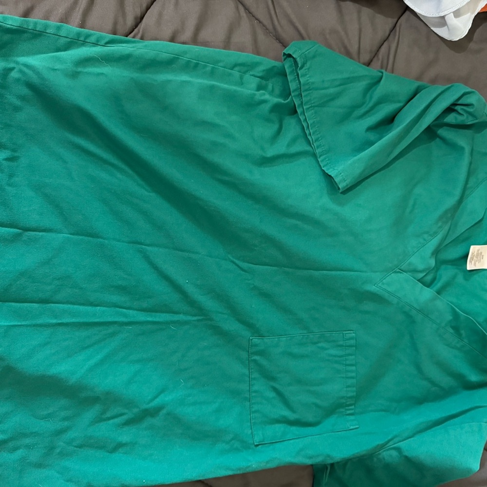 Green Scrub Top